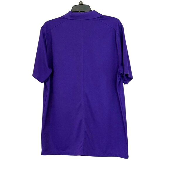 Nike Golf Dri Fit Men's Short Sleeve Polo Shirt Purple Size Lg - Picture 2 of 6